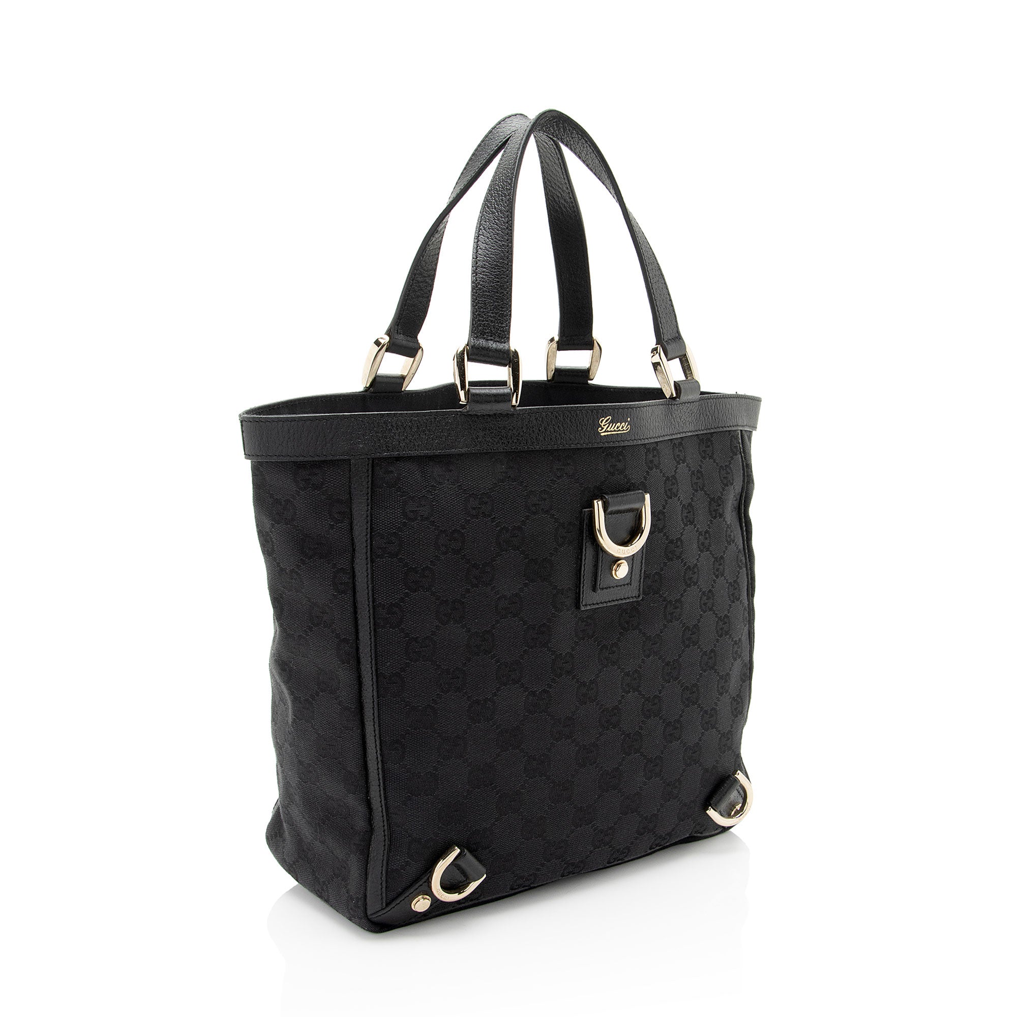 Gucci GG Canvas Abbey Mini Tote (SHF-s1iOWS)