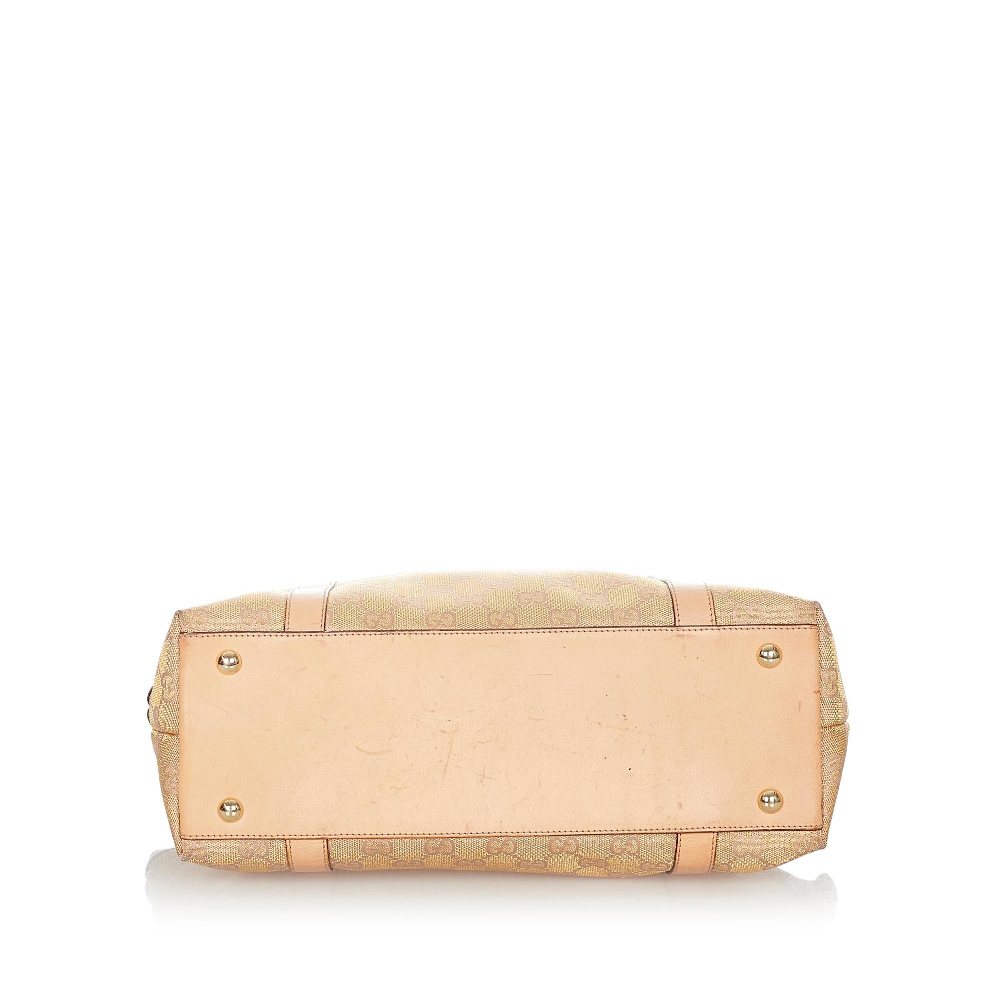 Gucci GG Canvas Abbey Tote Bag (SHG-23743)