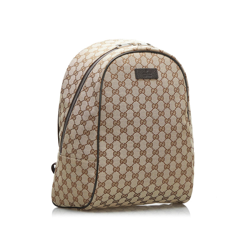 Gucci GG Canvas Backpack (SHG-0CXd60)