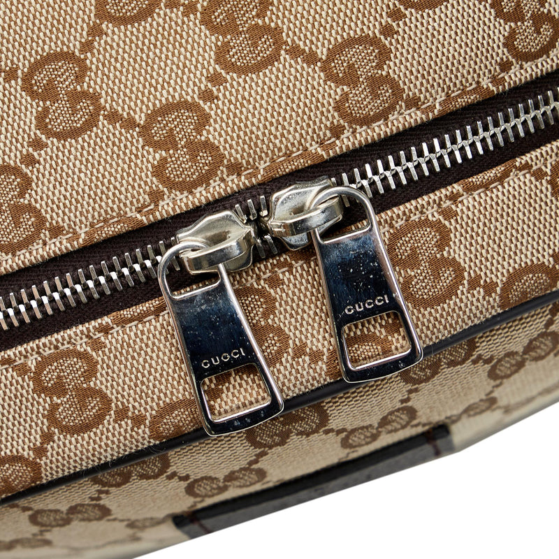 Gucci GG Canvas Backpack (SHG-B5GsuA)