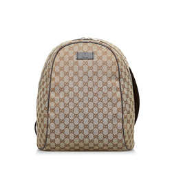 Gucci GG Canvas Backpack (SHG-B5GsuA)