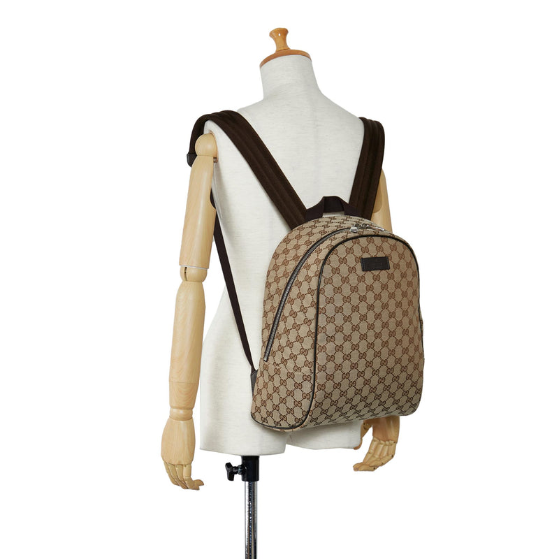 Gucci GG Canvas Backpack (SHG-0CXd60) – LuxeDH