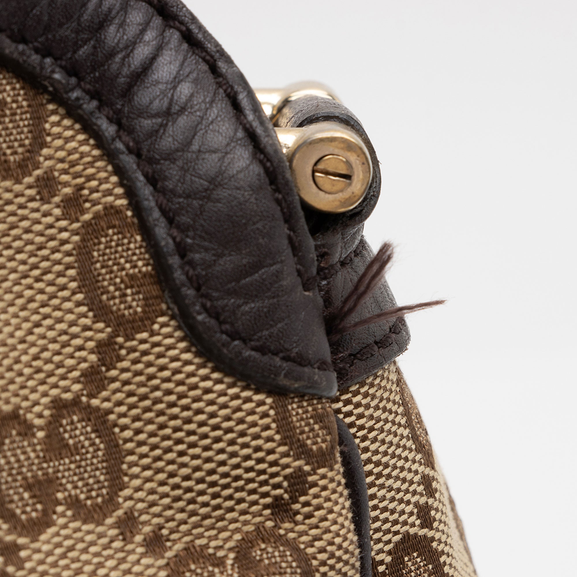 Gucci GG Canvas Bamboo Diana Medium Shoulder Bag (SHF-kZtmHw)