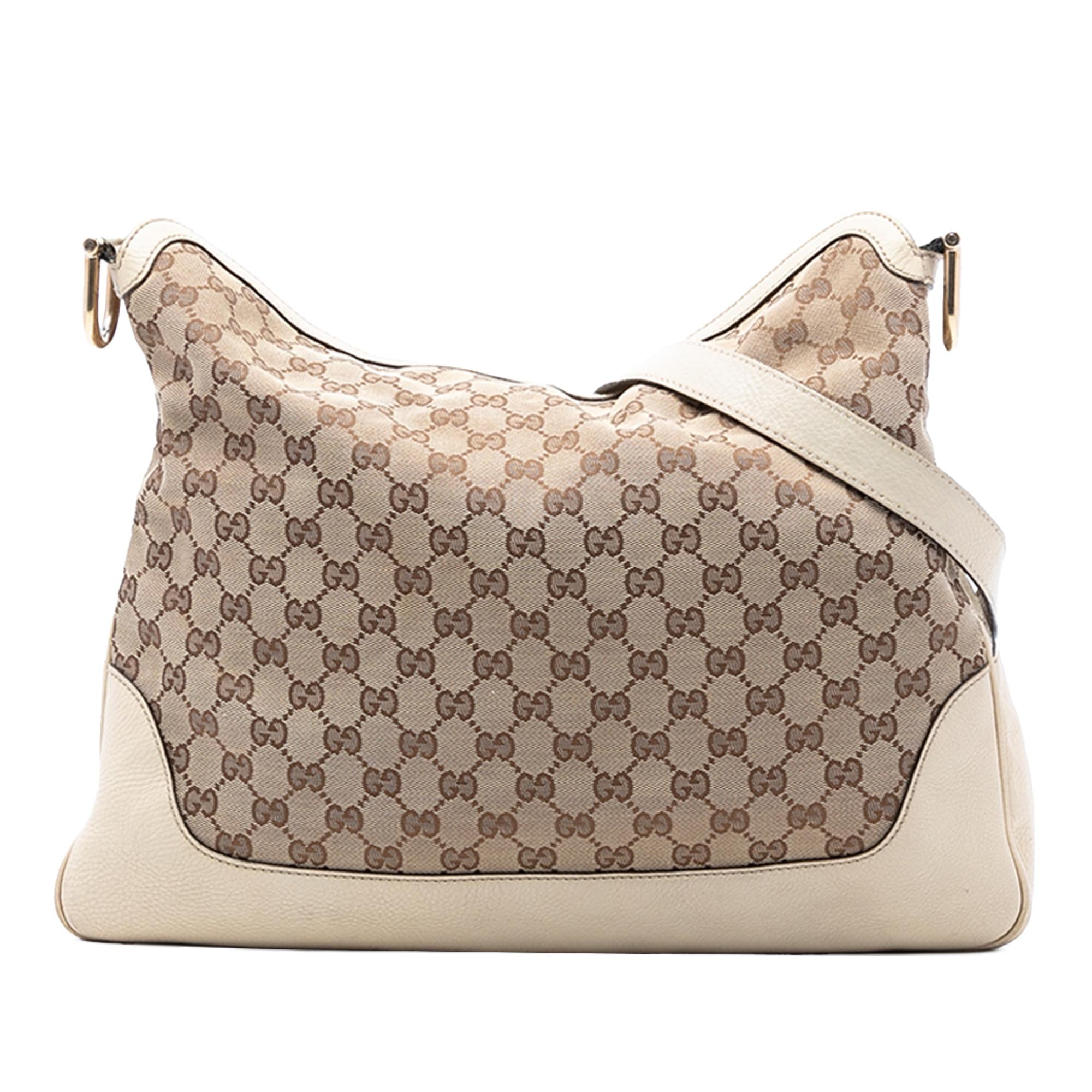 Gucci GG Canvas Bamboo Diana Satchel