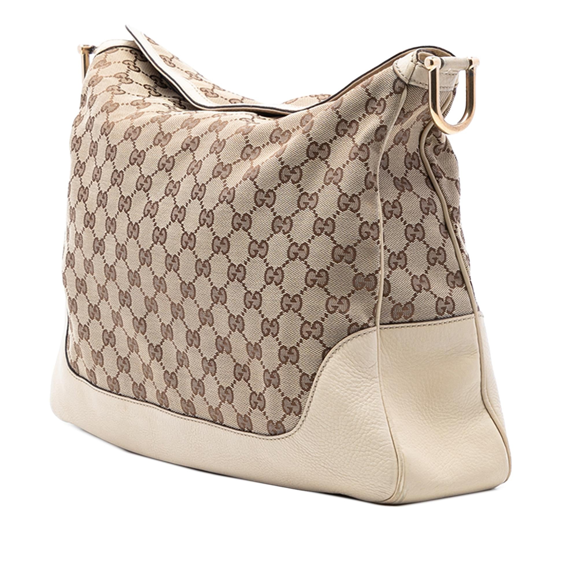 Gucci GG Canvas Bamboo Diana Satchel