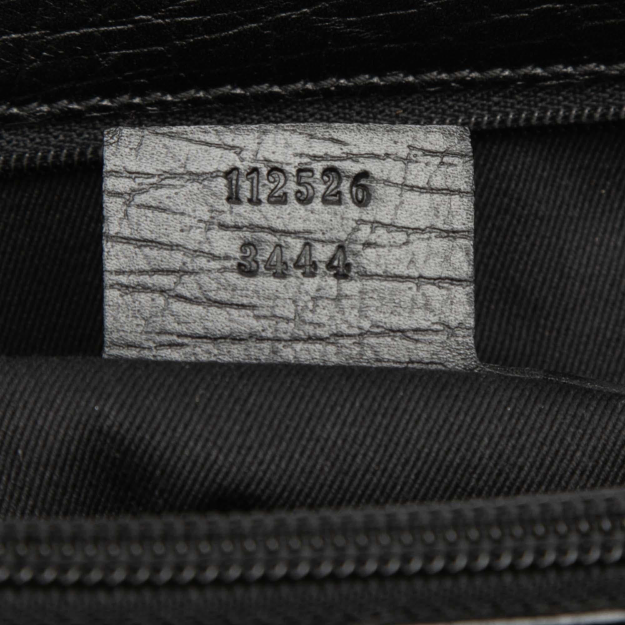 Gucci GG Canvas Bamboo Tote