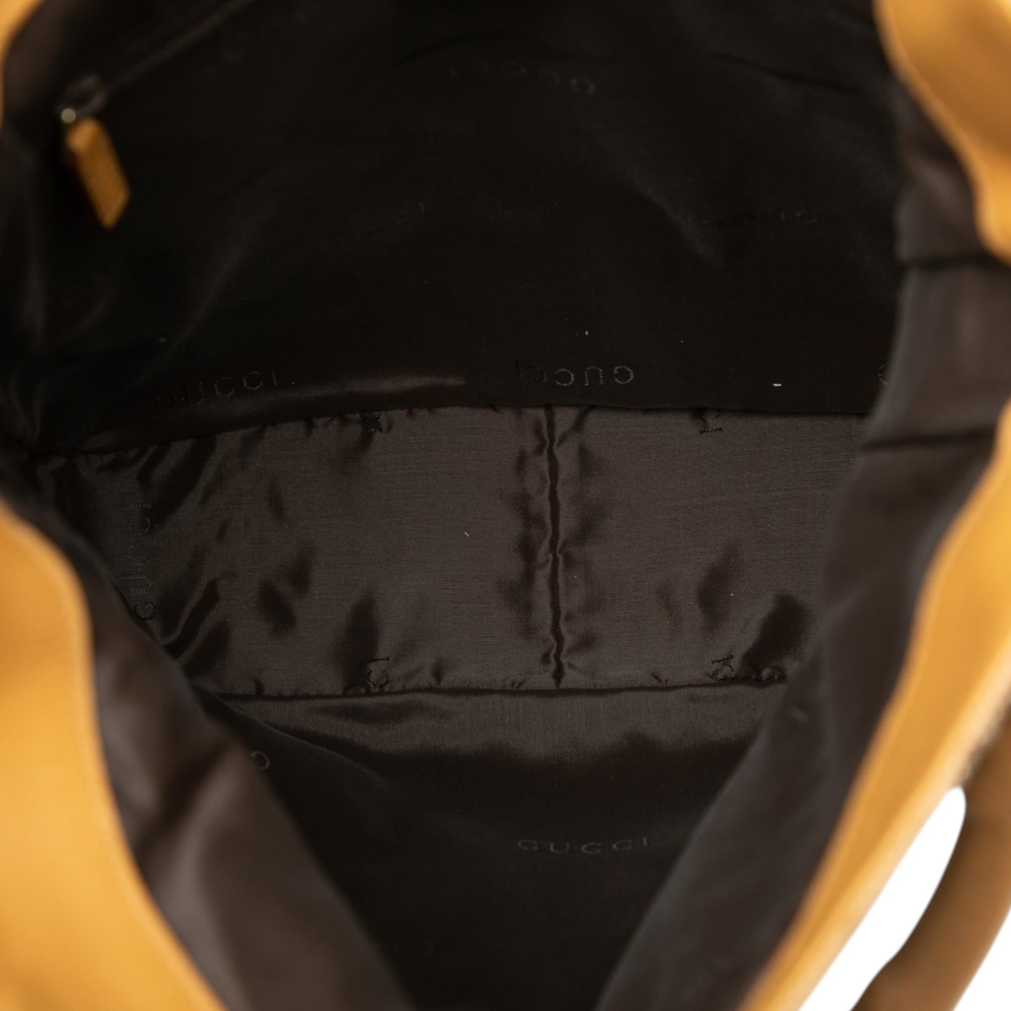 Gucci GG Canvas Bamboo Web Satchel