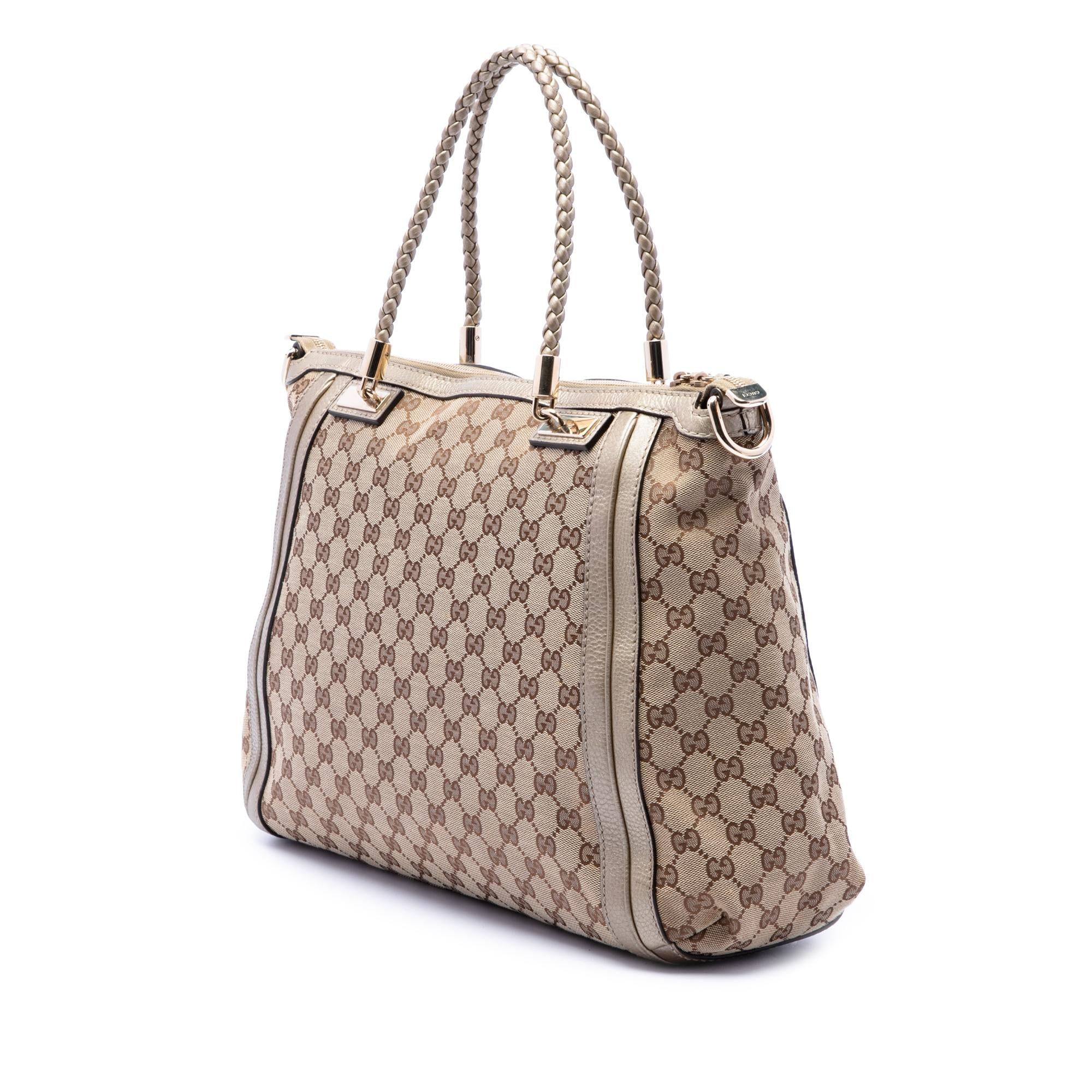 Gucci GG Canvas Bella Convertible Tote