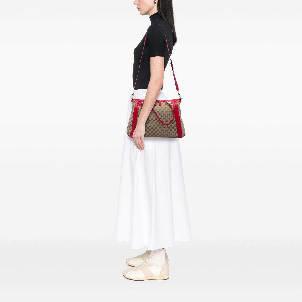 Gucci GG Canvas Bella Convertible Tote