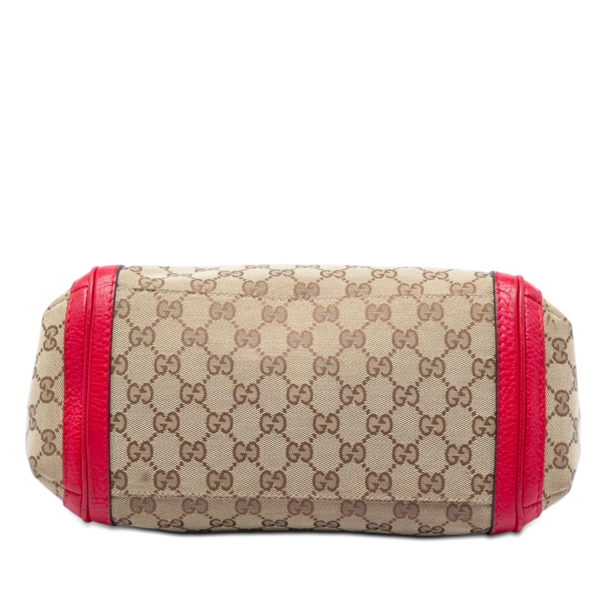 Gucci GG Canvas Bella Flap Satchel