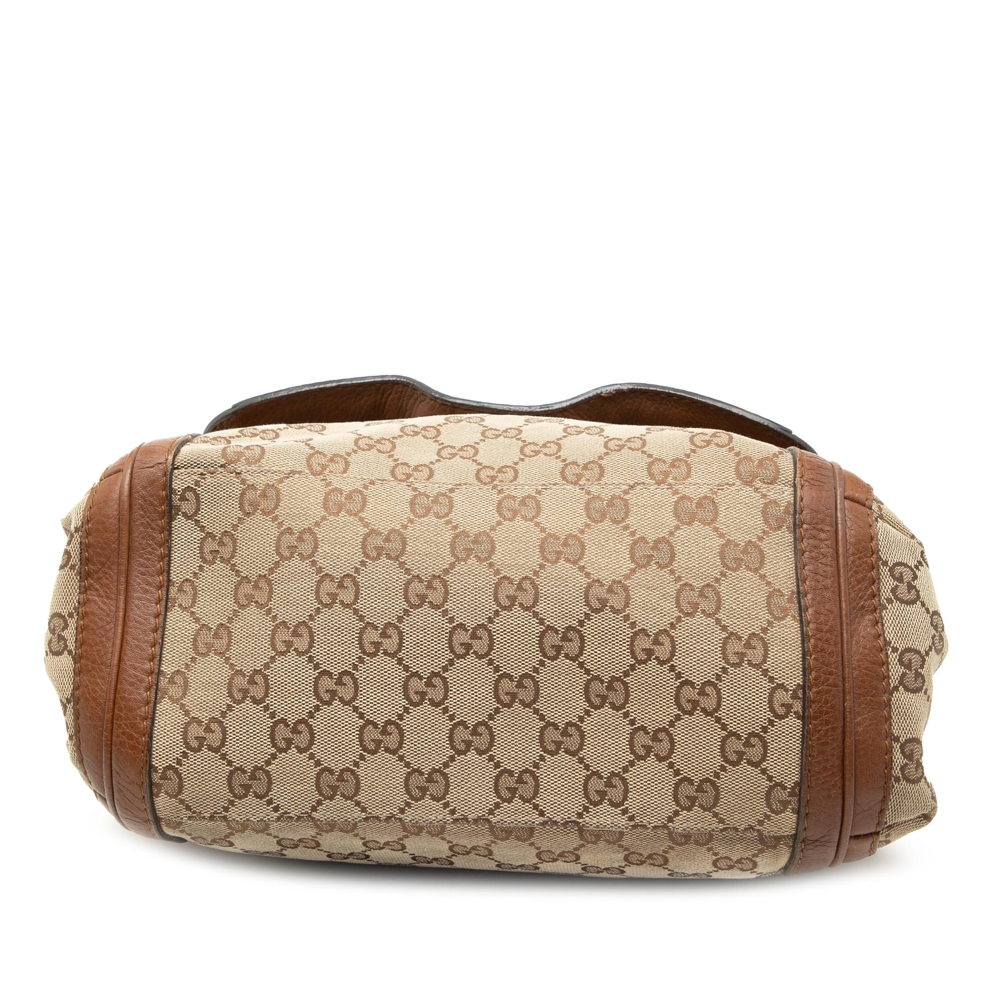 Gucci GG Canvas Bella Flap Satchel