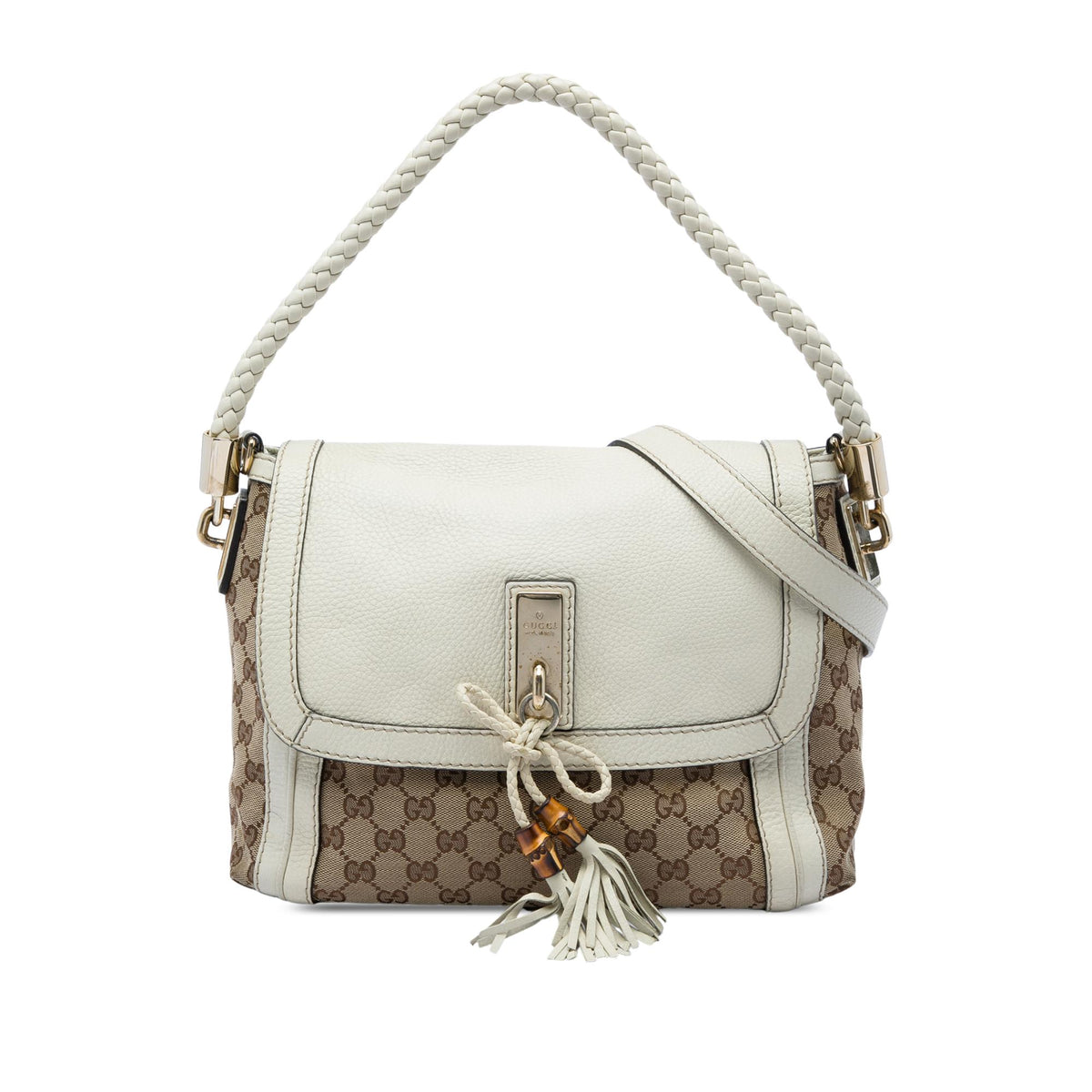 Gucci GG Canvas Bella Flap Satchel