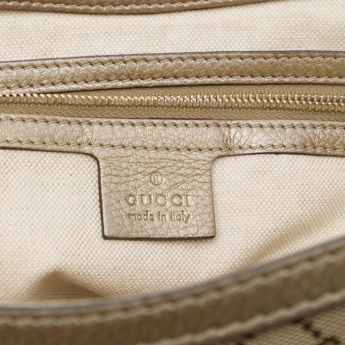 Gucci GG Canvas Bella Flap Satchel