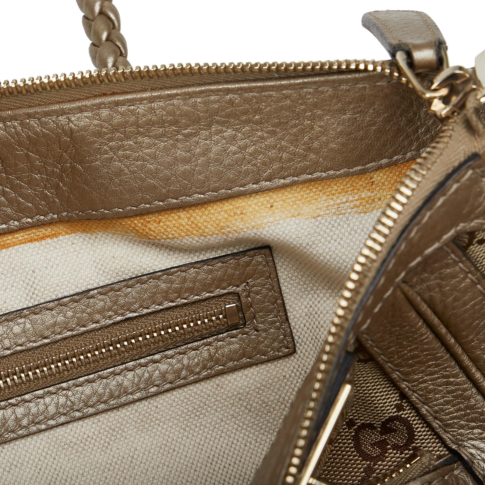 Gucci GG Canvas Bella Satchel (SHG-0RCPKB)