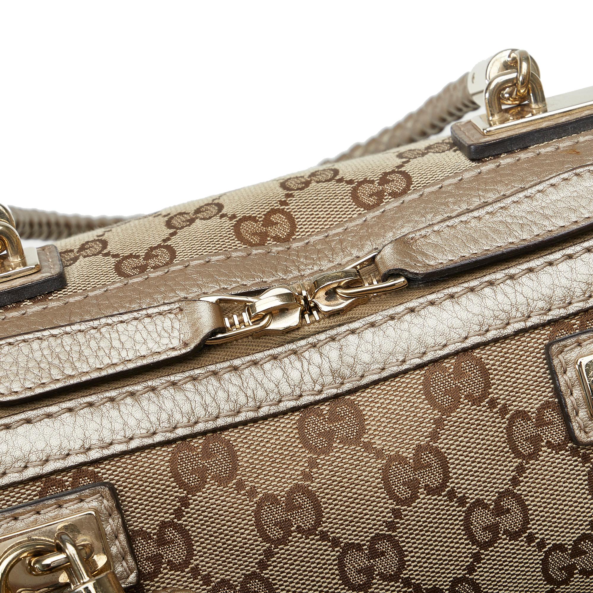 Gucci GG Canvas Bella Satchel (SHG-0RCPKB)