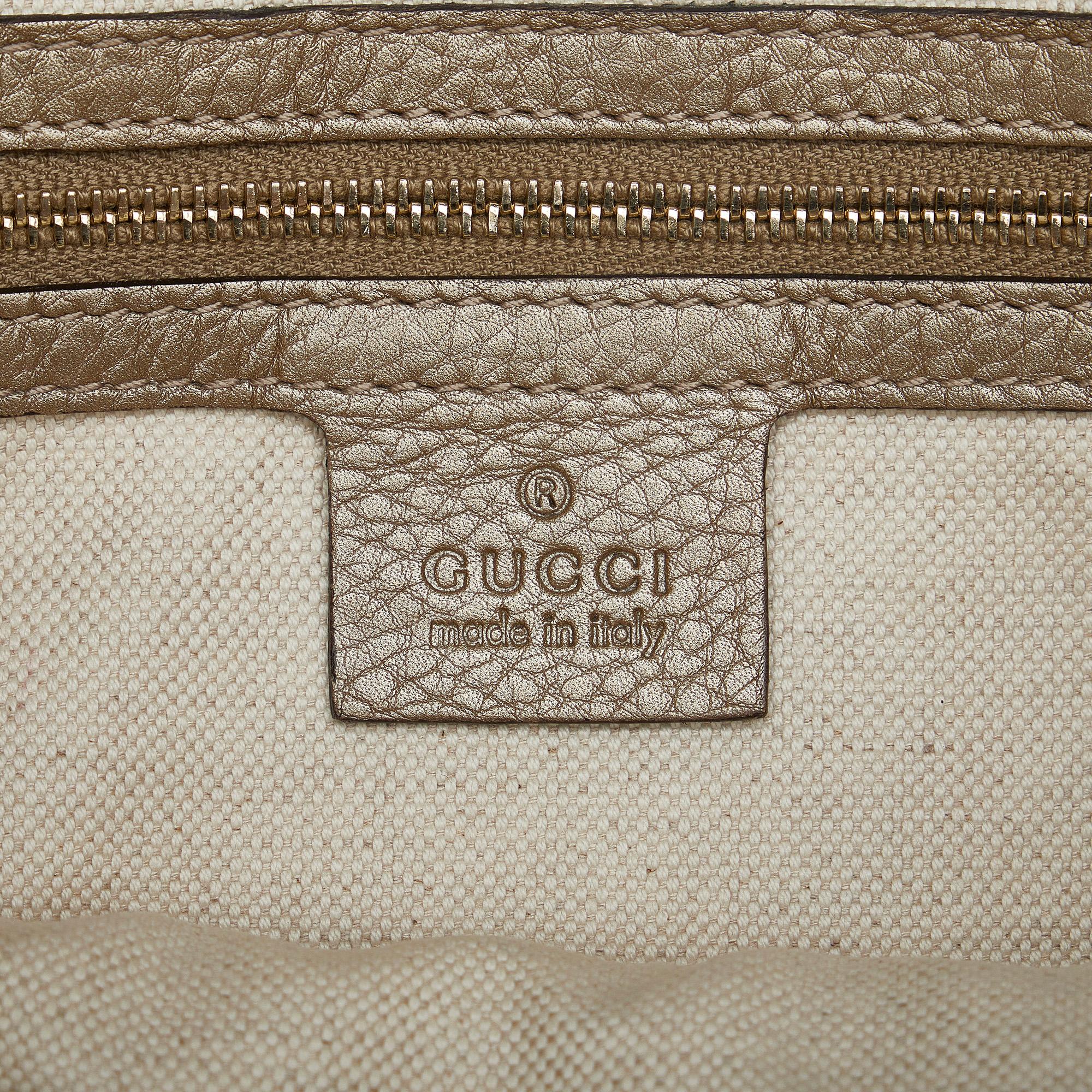 Gucci GG Canvas Bella Satchel (SHG-0RCPKB)