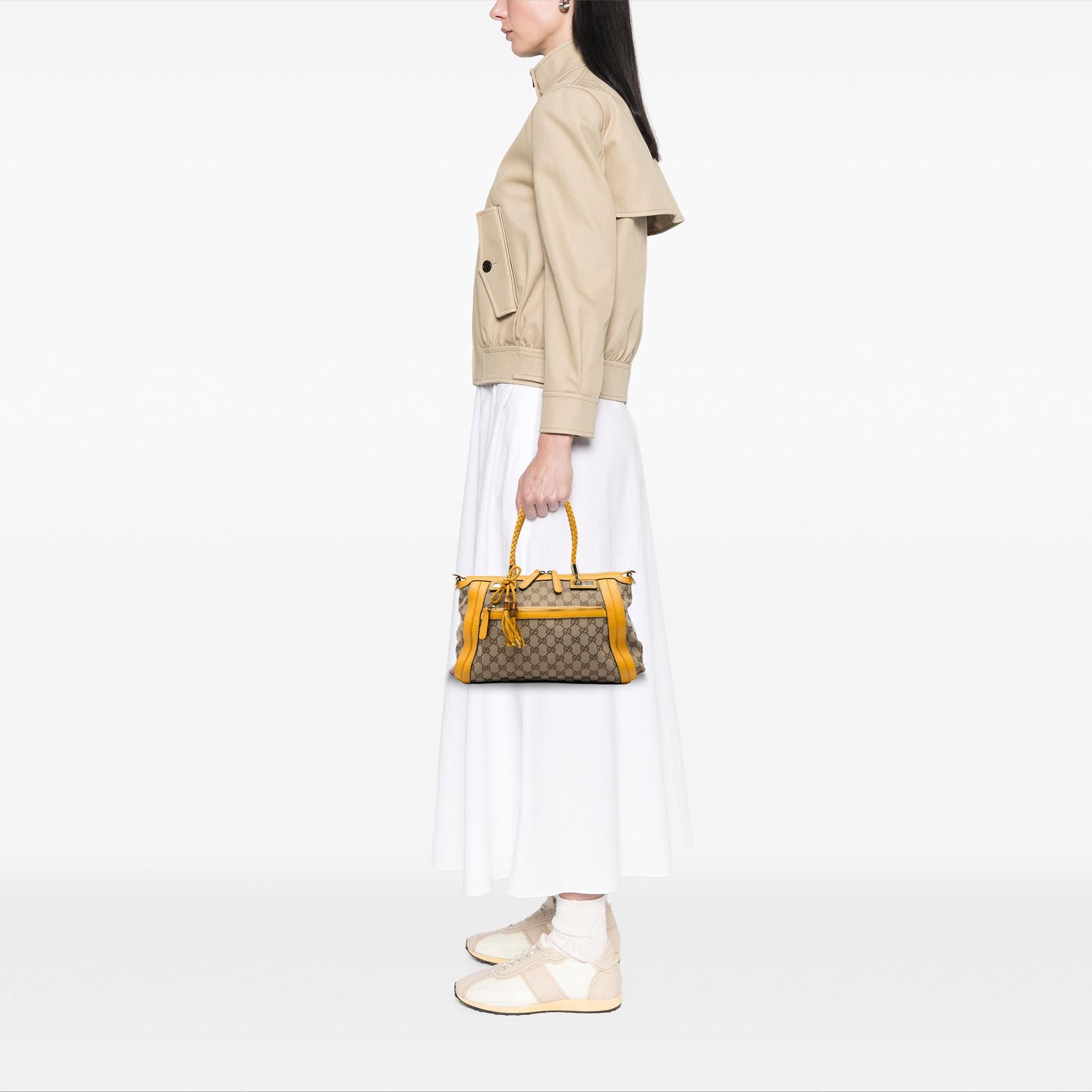 Gucci GG Canvas Bella Satchel