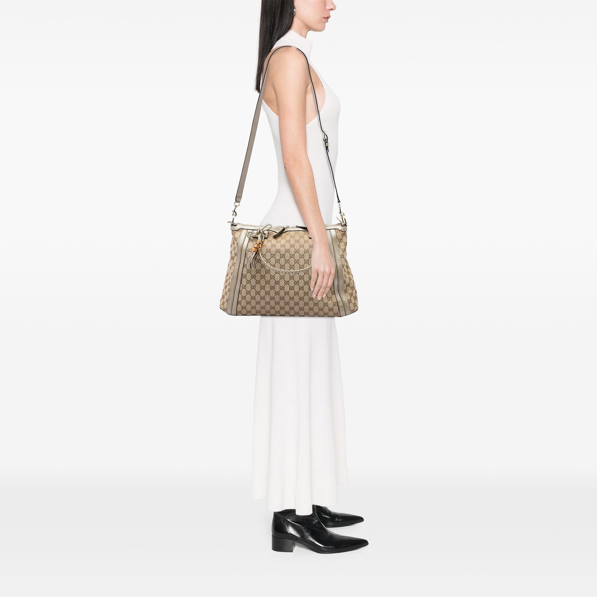 Gucci GG Canvas Bella Satchel