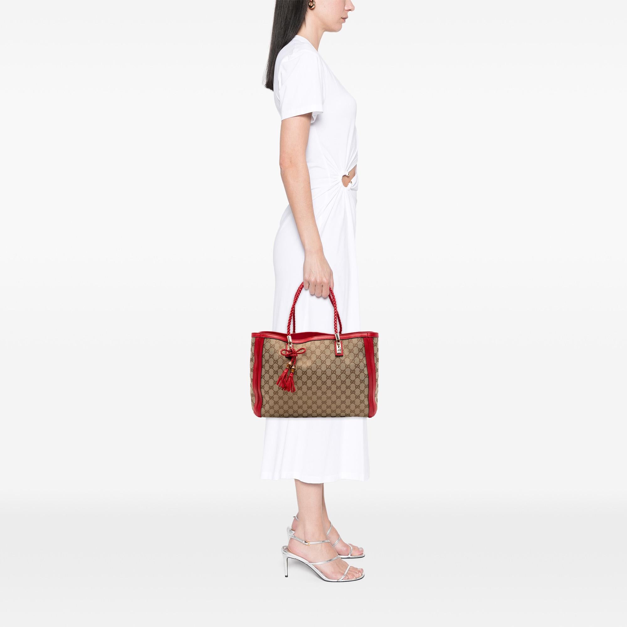 Gucci GG Canvas Bella Tote
