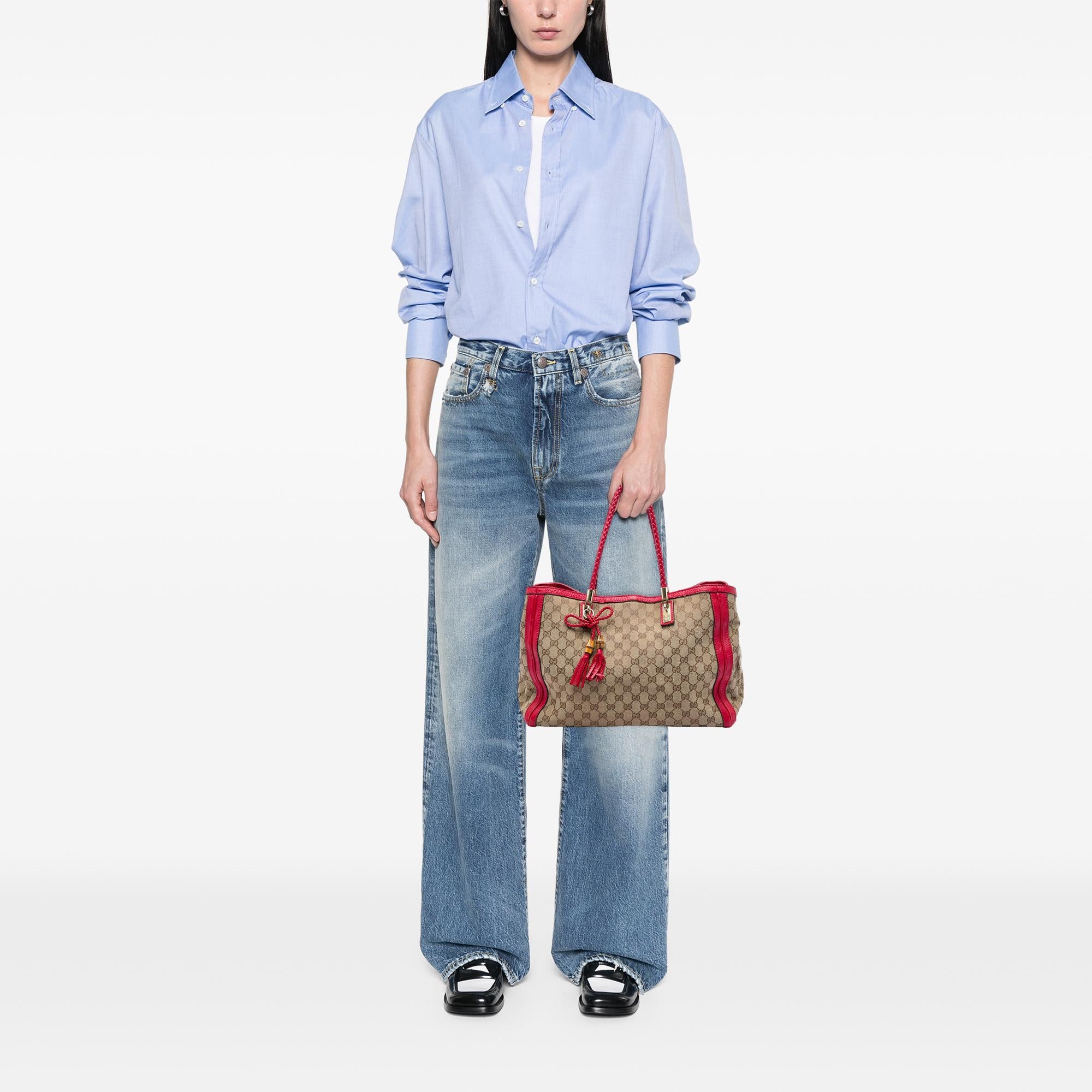 Gucci GG Canvas Bella Tote