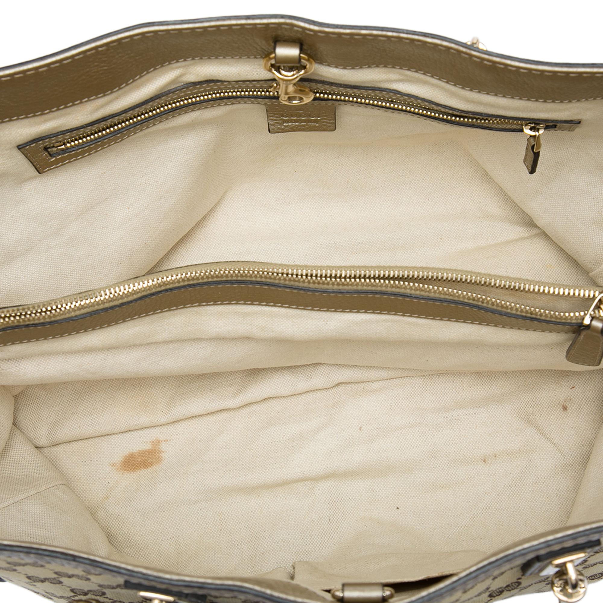 Gucci GG Canvas Bella Tote