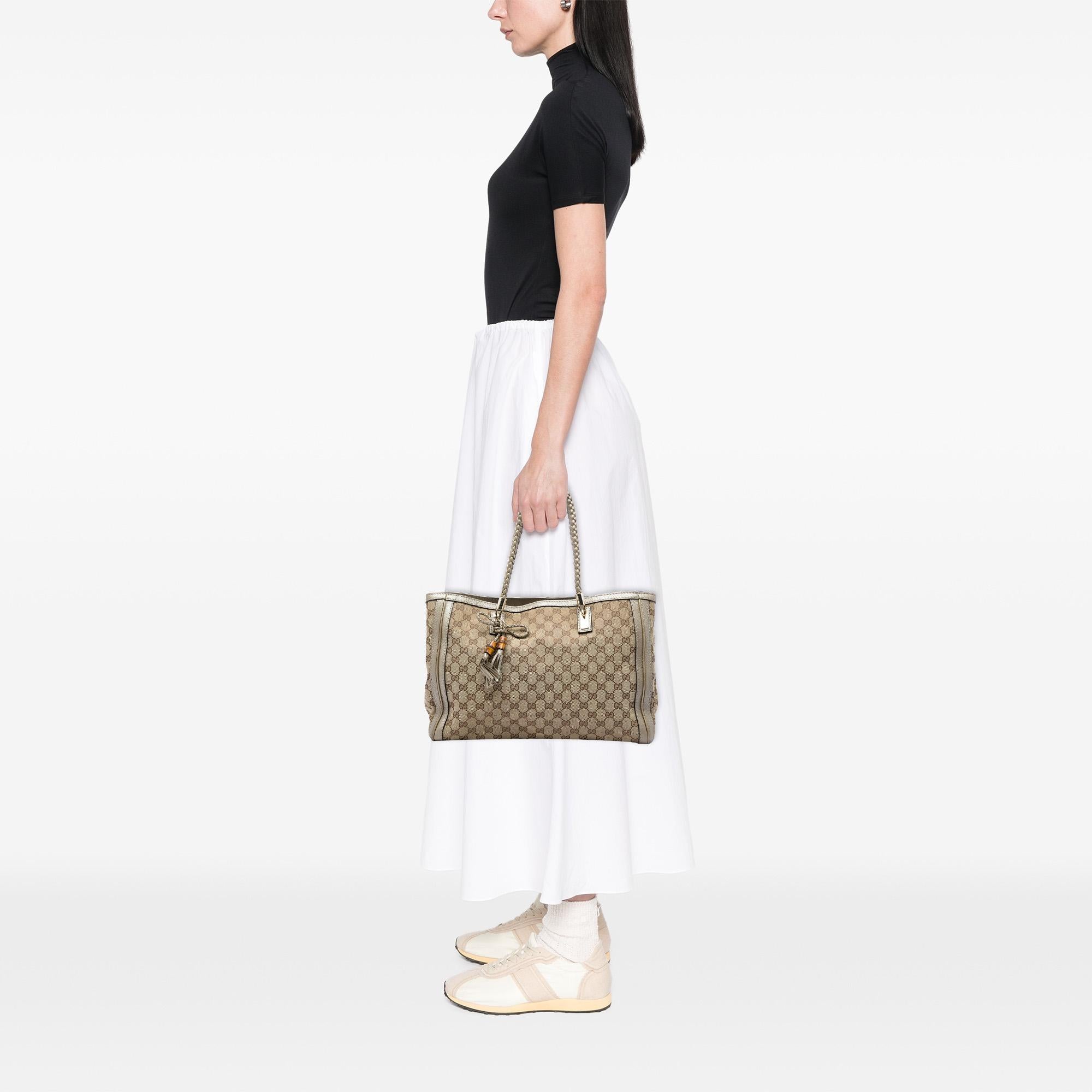 Gucci GG Canvas Bella Tote