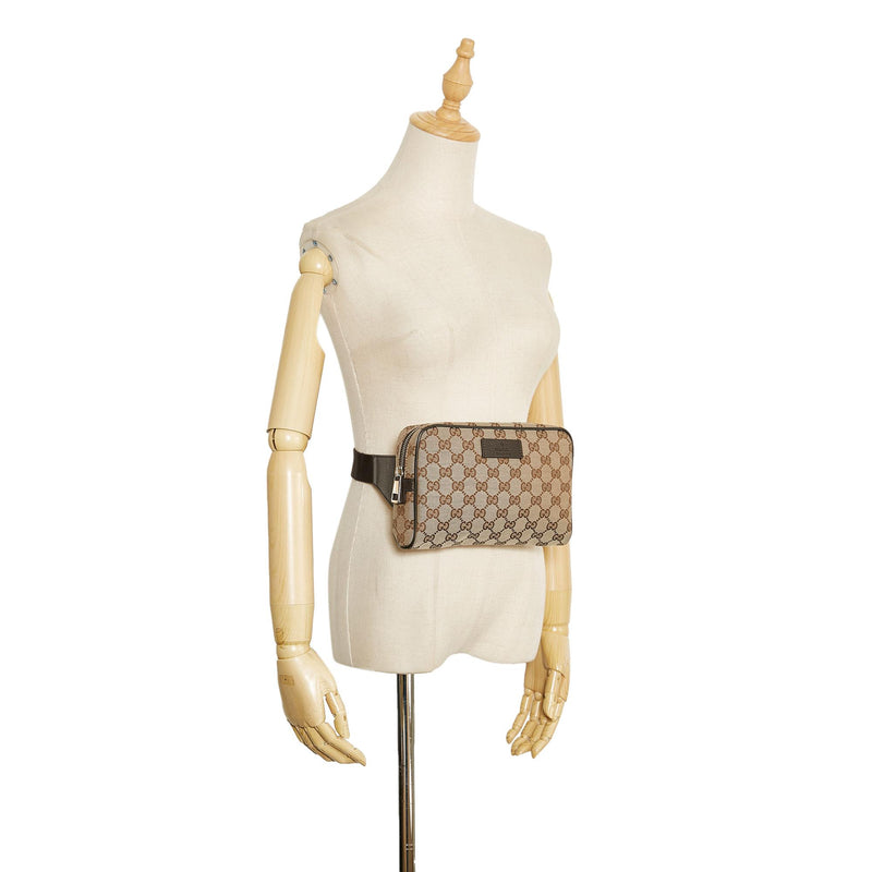 Gucci GG Canvas Belt Bag (SHG-H9XMy7)