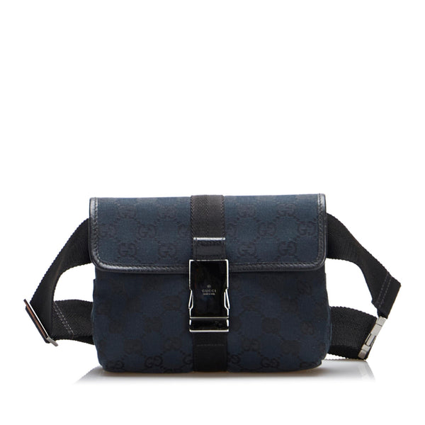 Gucci GG Canvas Belt Bag (SHG-U1P8Xl)