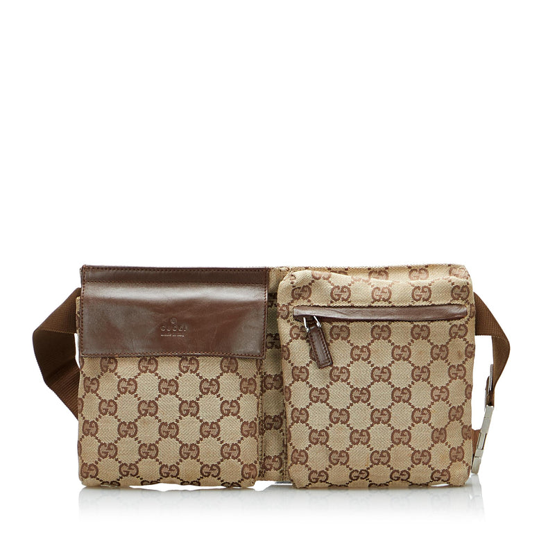 Gucci Belt Bag Brown GG Canvas in 2023