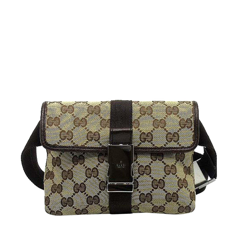 Gucci GG Canvas Belt Bag (SHG-9lofpC)