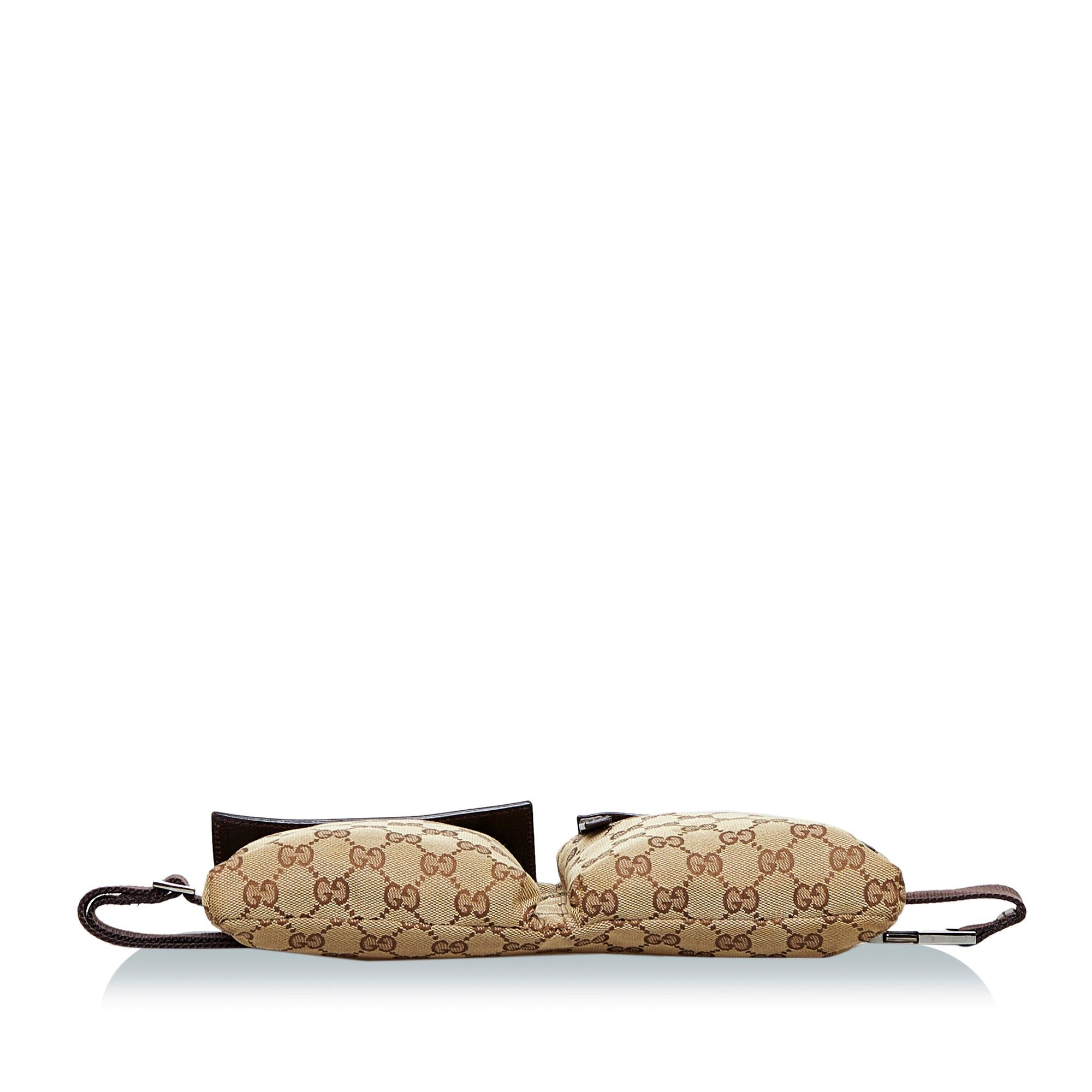 Gucci GG Canvas Belt Bag (SHG-UuReBi)