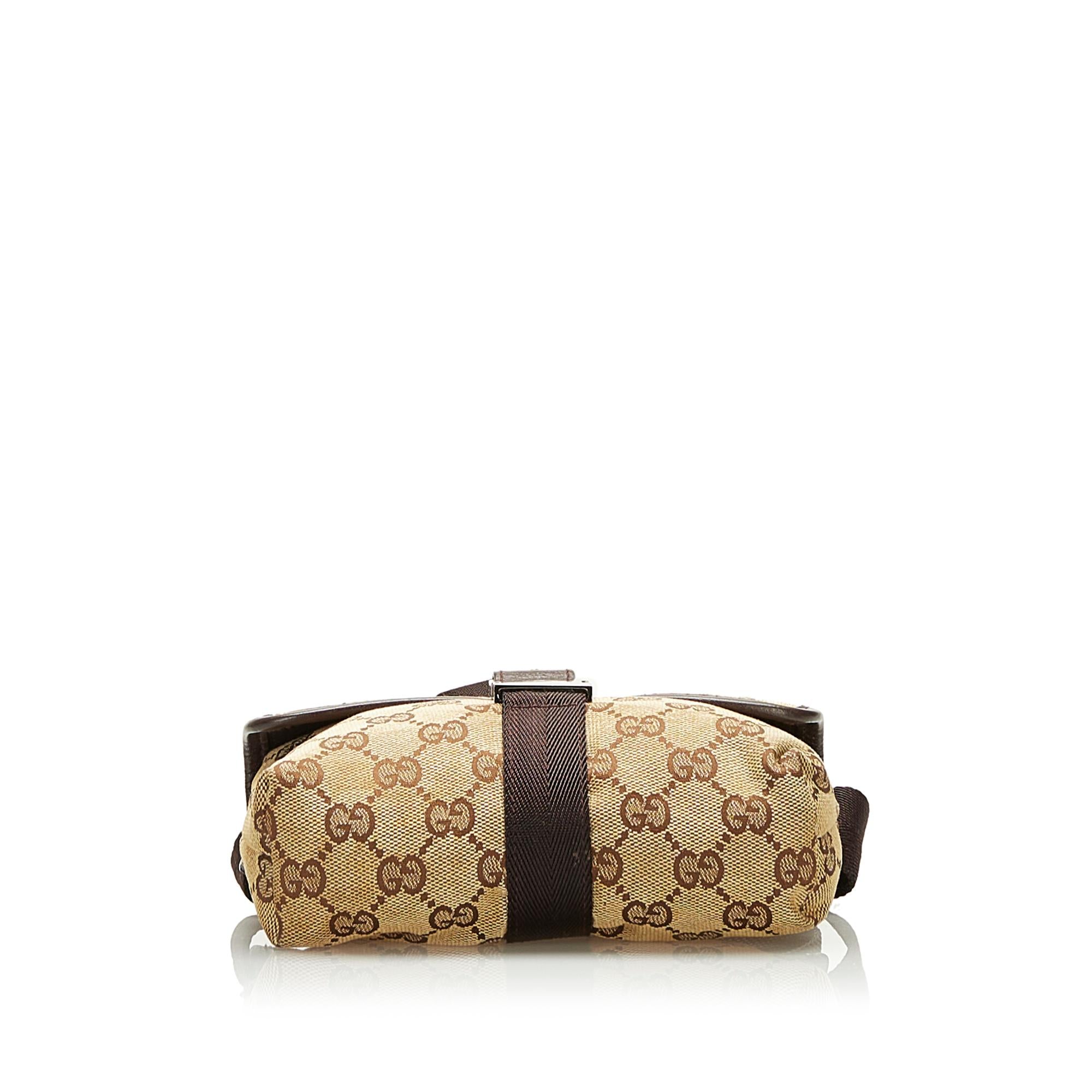 Gucci GG Canvas Belt Bag (SHG-IG0osS)