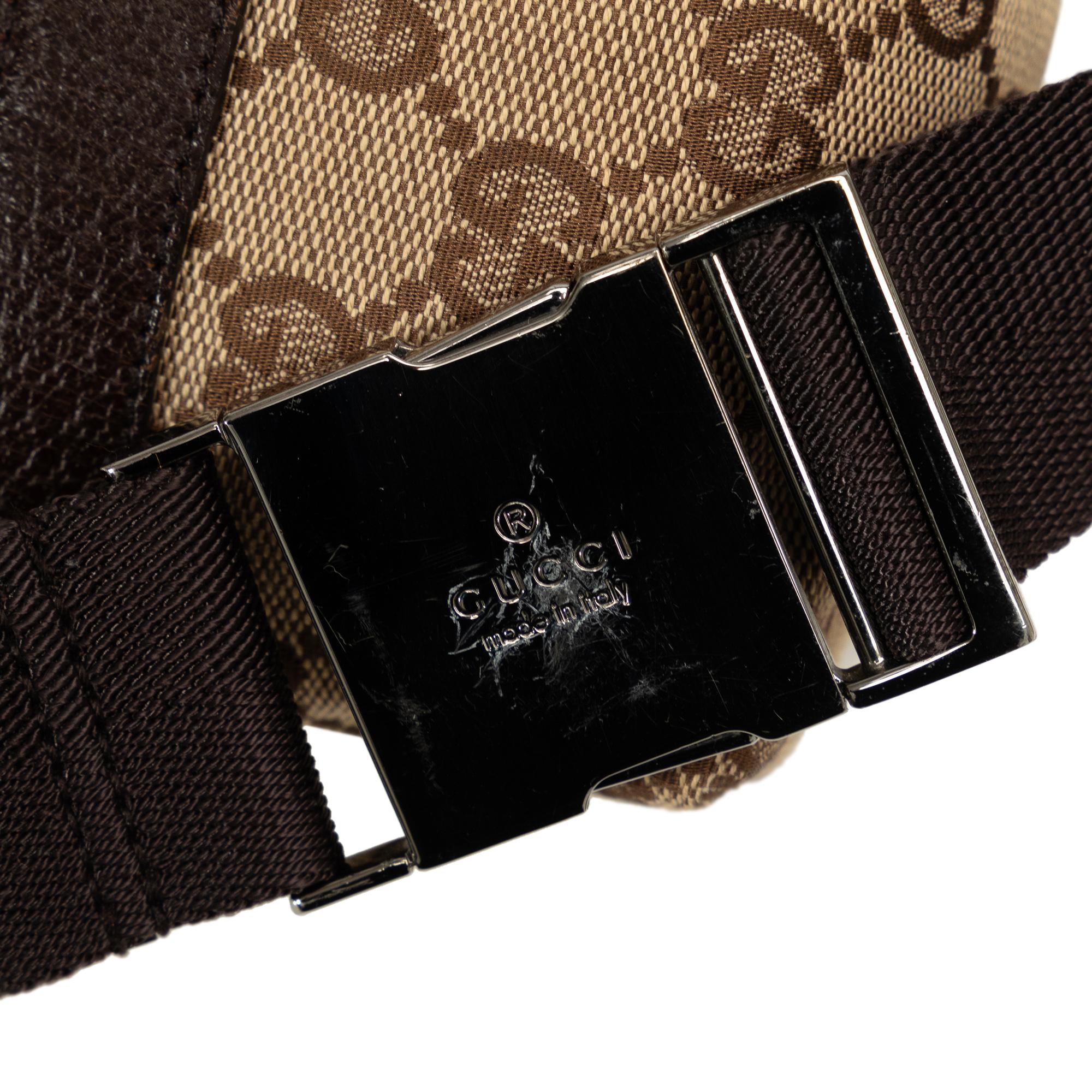 Gucci GG Canvas Belt Bag (SHG-h2DIhN)