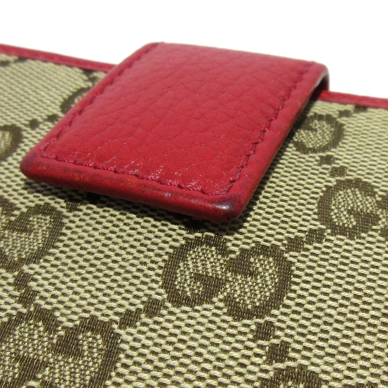 Gucci GG Canvas Bi-Fold Small Wallet (SHG-7VVIZS)