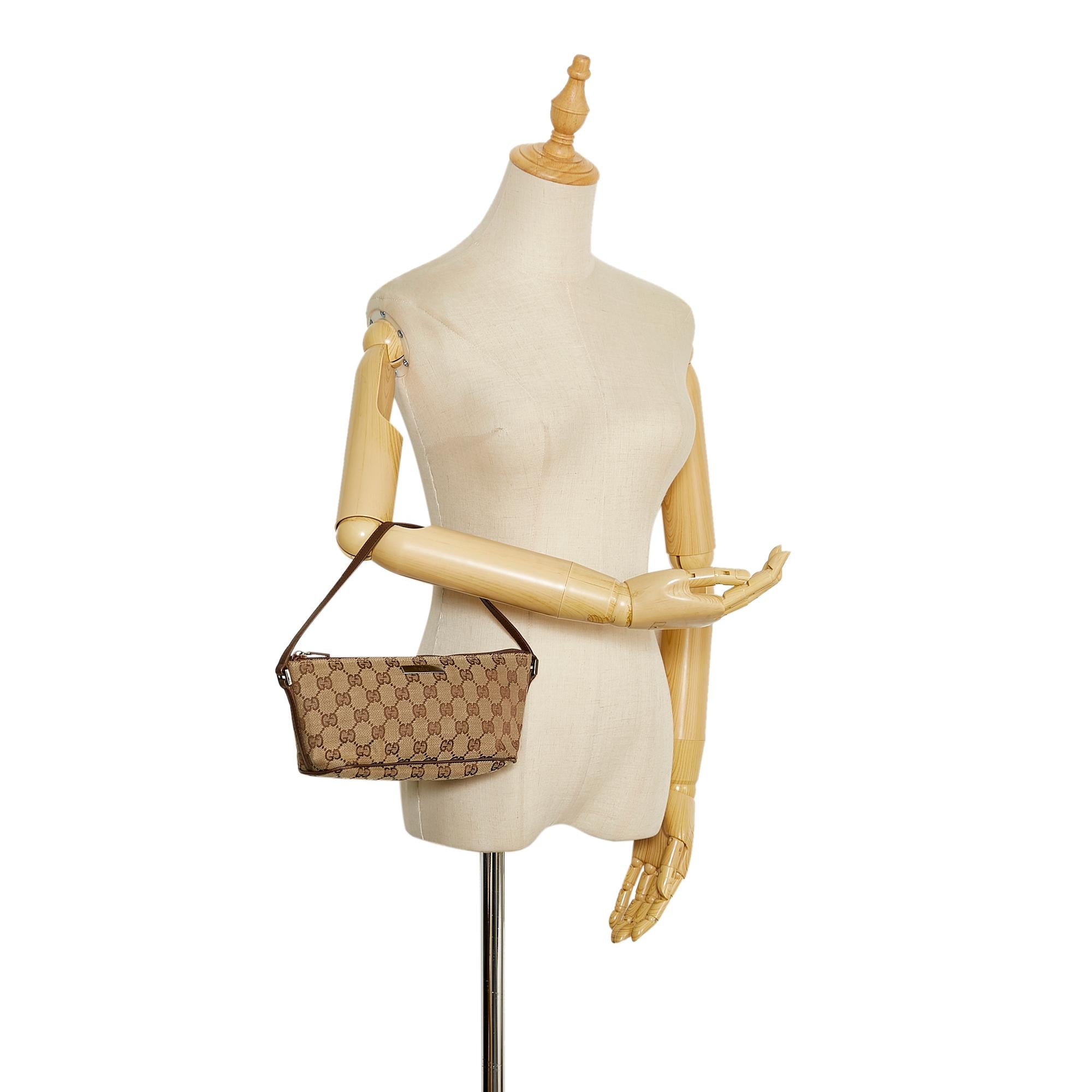 Gucci GG Canvas Boat (SHG-yY77f6)