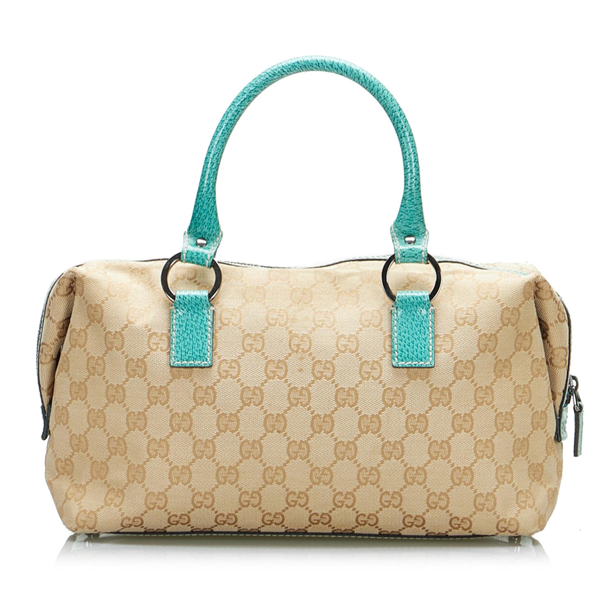 Gucci GG Canvas Boston Bag (SHG-sMTQ2e)