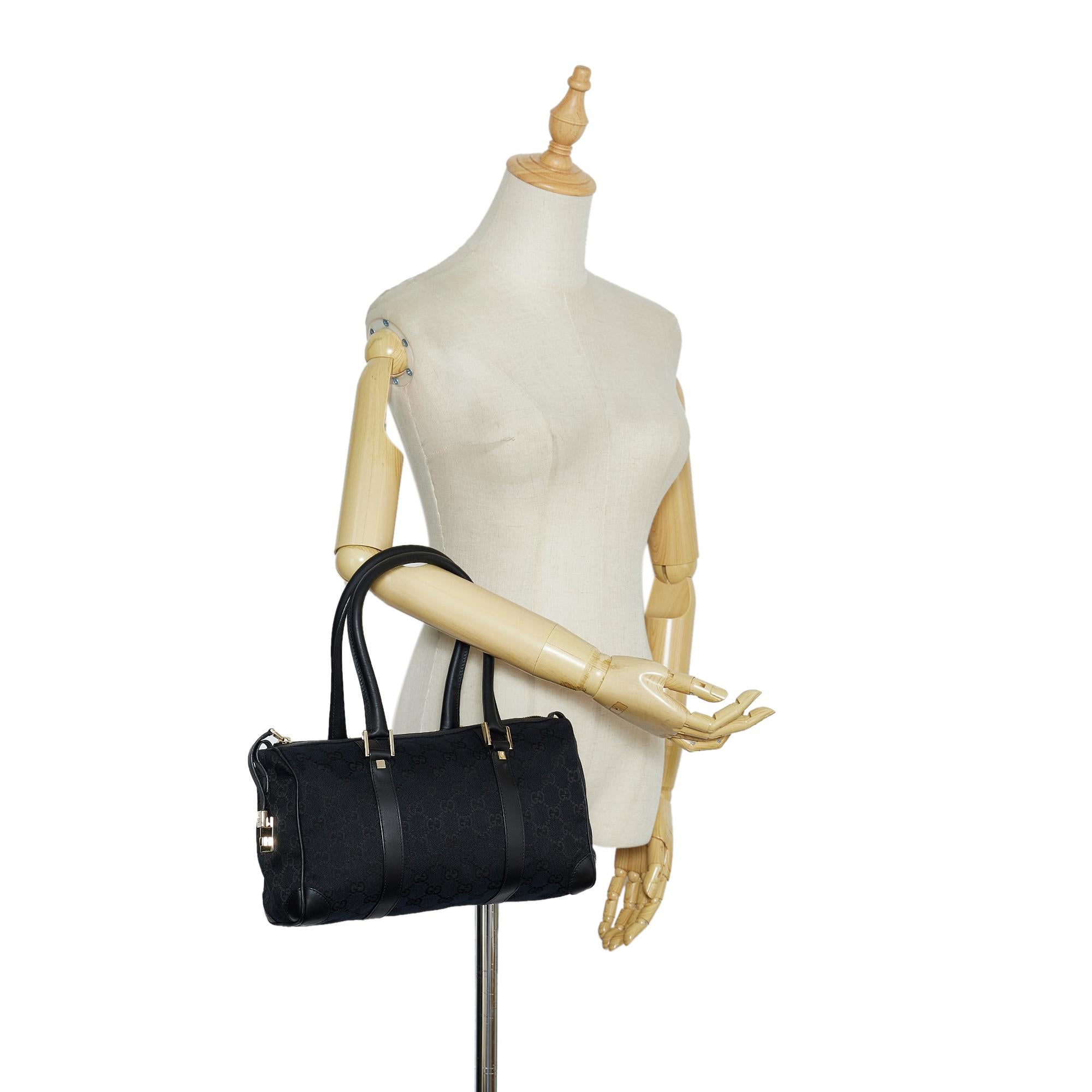 Gucci GG Canvas Boston Bag (SHG-30ciAF)