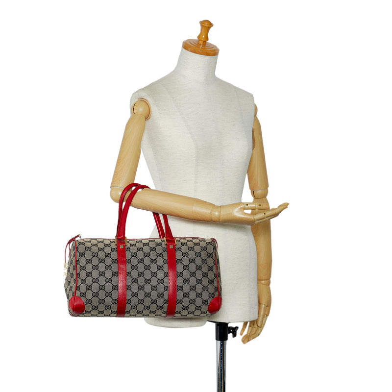 Gucci GG Canvas Boston Bag (SHG-OKnHH0) – LuxeDH