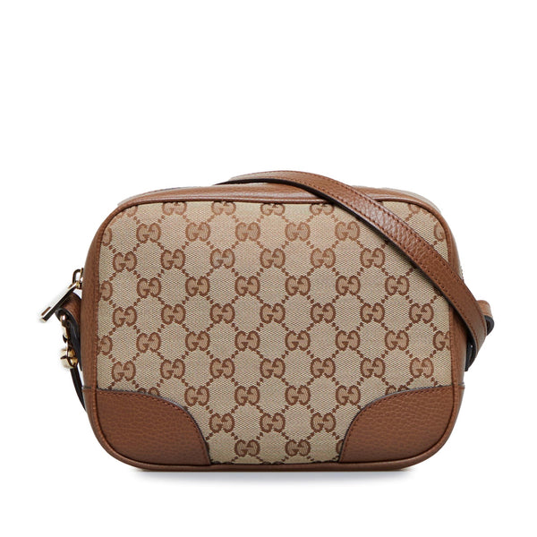 Gucci GG Canvas Bree Crossbody Bag (SHG-dKuEbG)