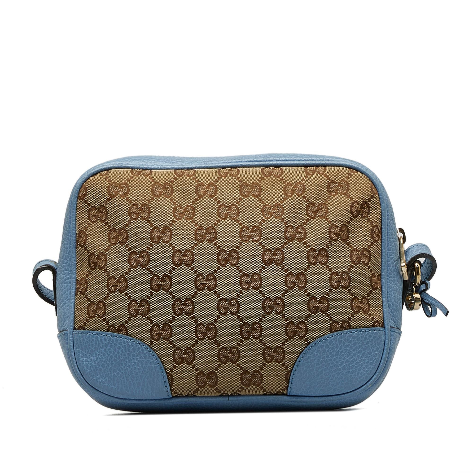 Gucci GG Canvas Bree Crossbody Bag (SHG-hyTvVP)