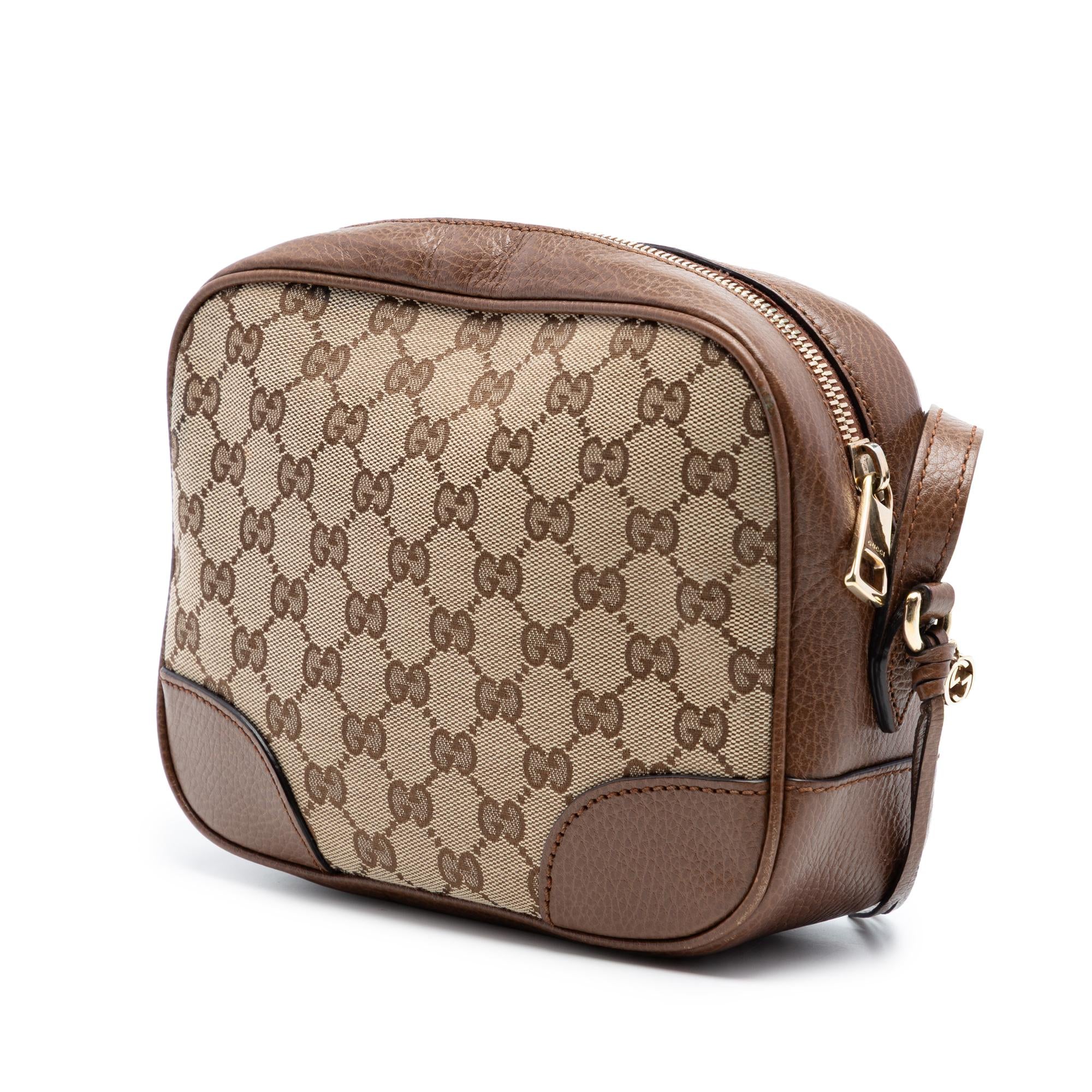 Gucci GG Canvas Bree Crossbody