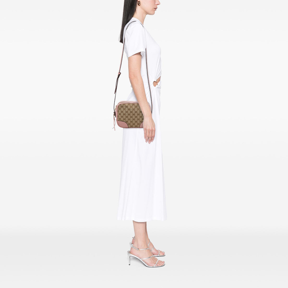 Gucci GG Canvas Bree Crossbody