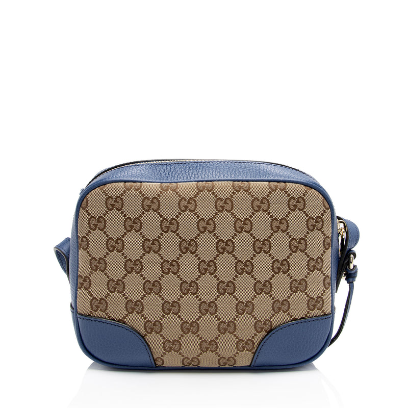 Gucci GG Canvas Bree Mini Messenger Bag (SHF-D3ynGR)