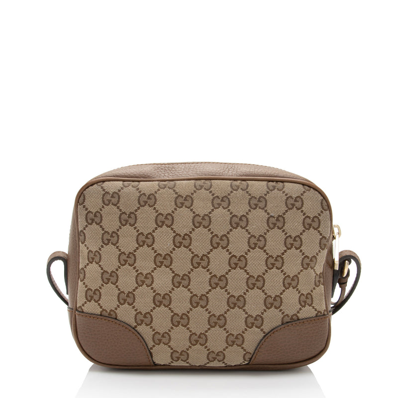 Gucci GG Canvas Bree Mini Messenger Bag (SHF-bpKZHI)