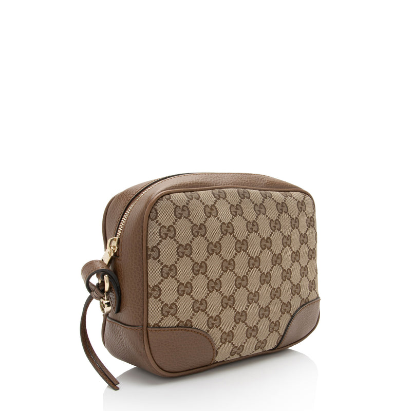 Gucci GG Canvas Bree Mini Messenger Bag (SHF-bpKZHI)