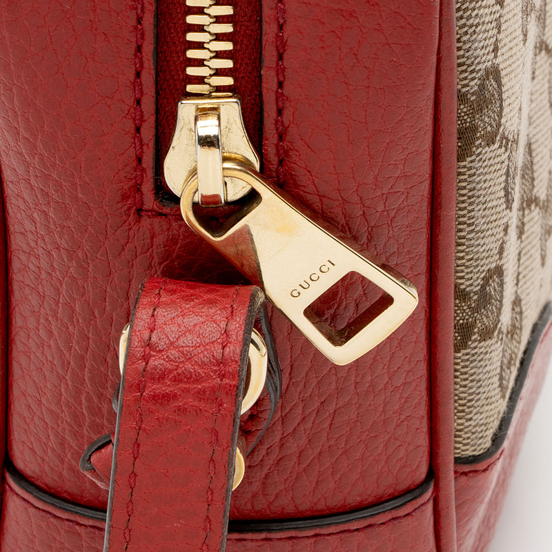 Gucci GG Canvas Bree Mini Messenger Bag (SHF-VNxIcN)