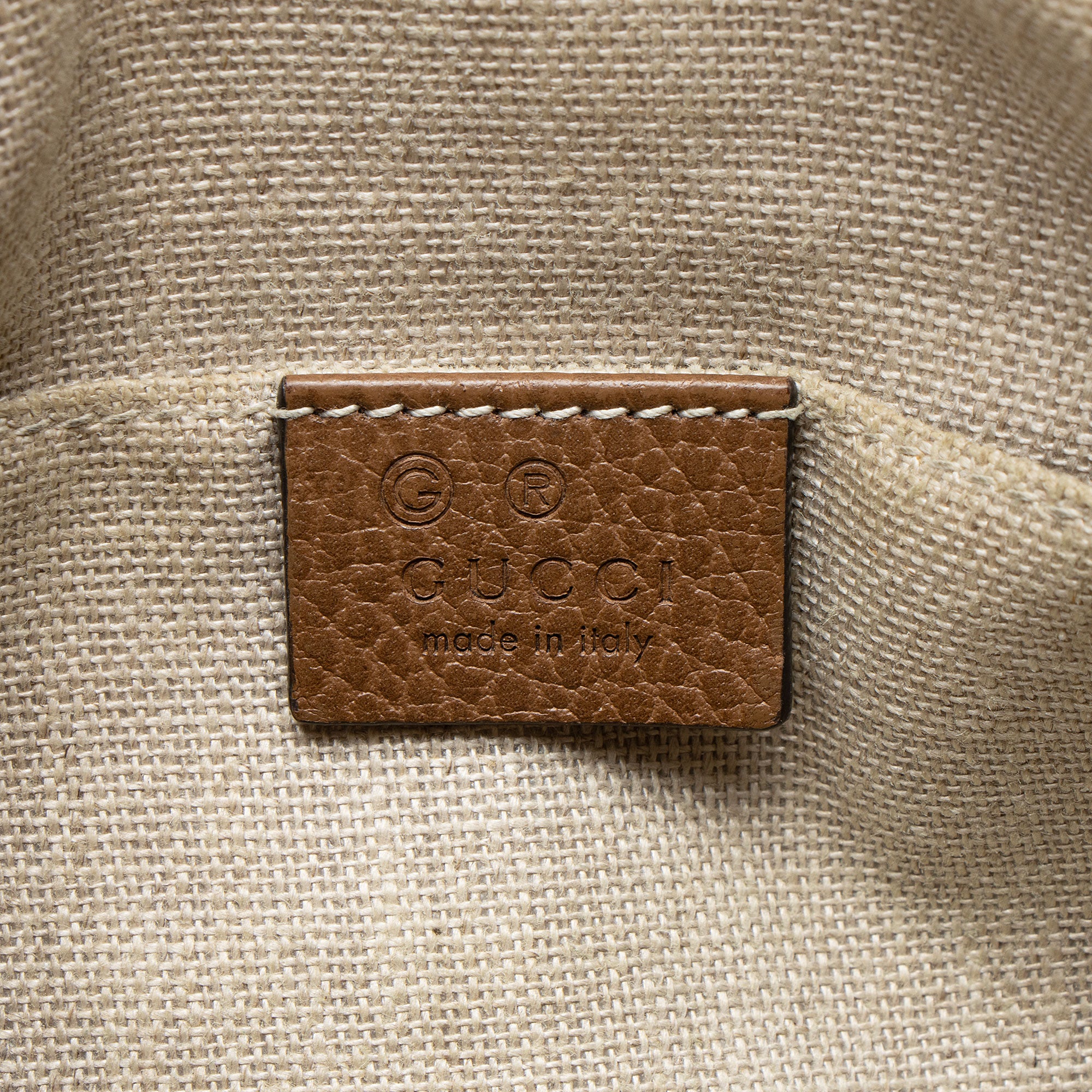Gucci GG Canvas Bree Mini Messenger