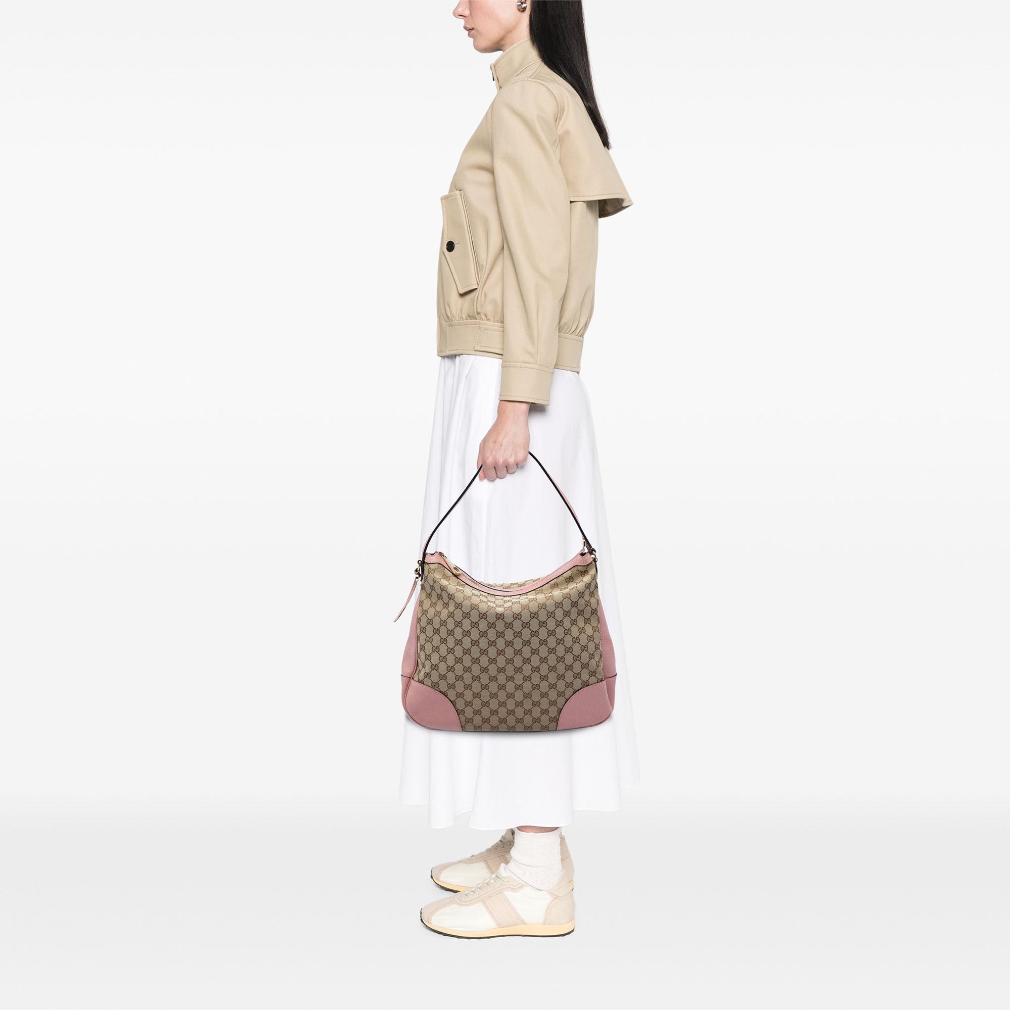 Gucci GG Canvas Bree Shoulder Bag