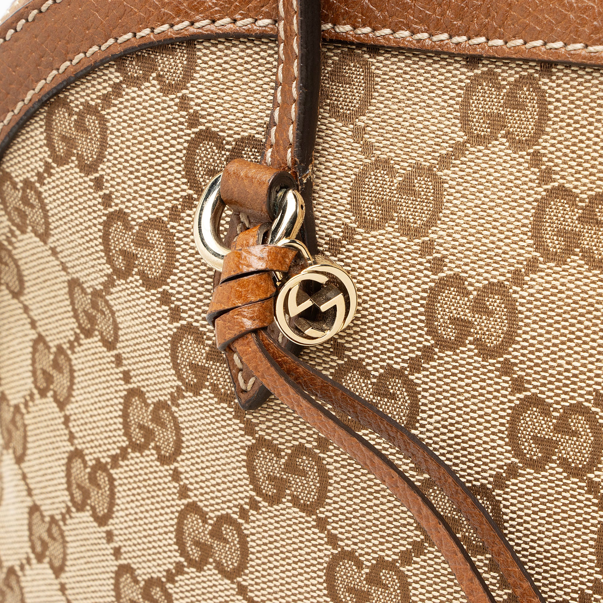 Gucci GG Canvas Bree Small Shoulder Bag