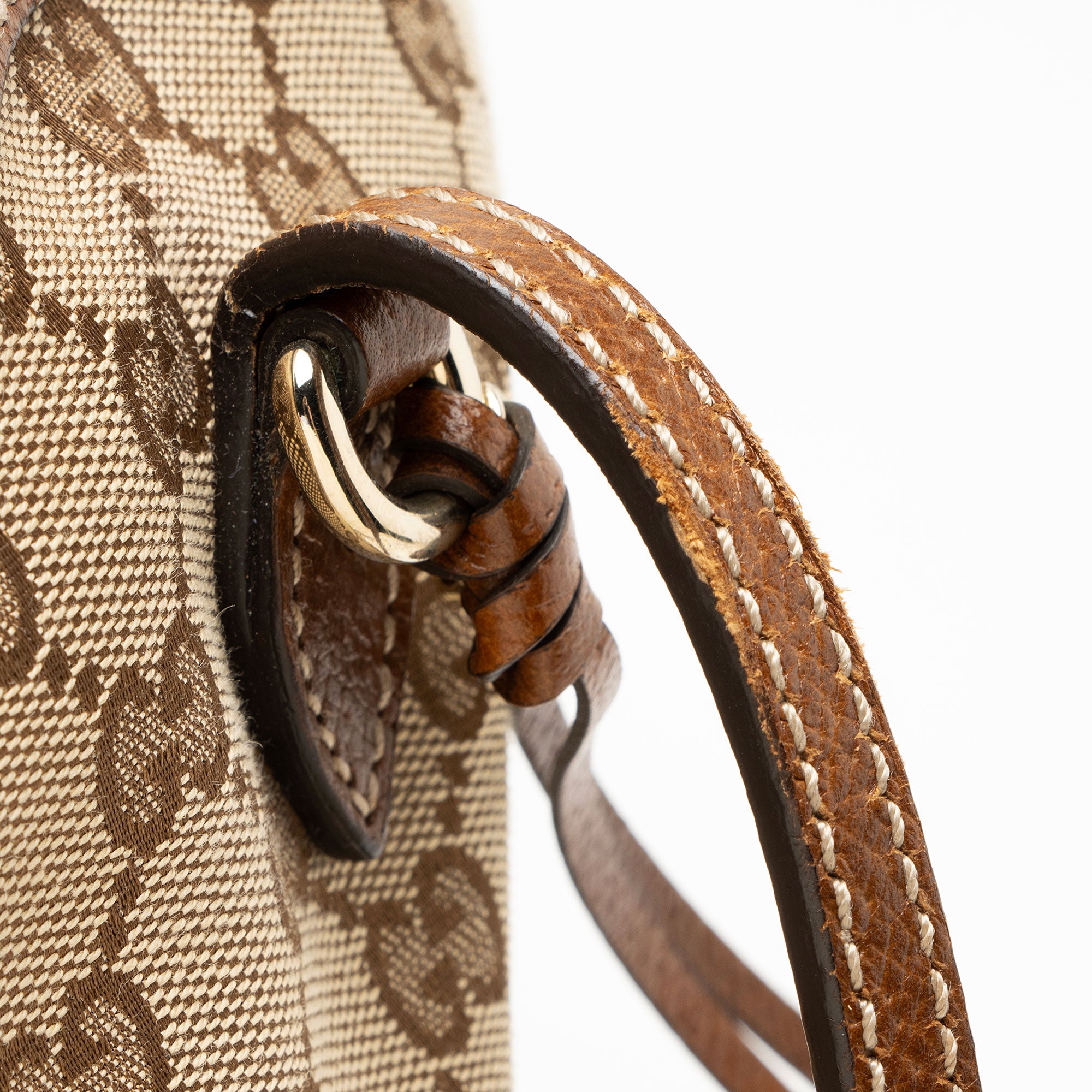 Gucci GG Canvas Bree Small Shoulder Bag